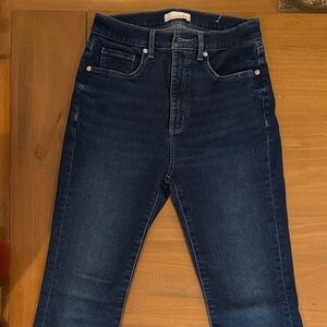 LOFT Midnight Blue Flared Leg Jeans